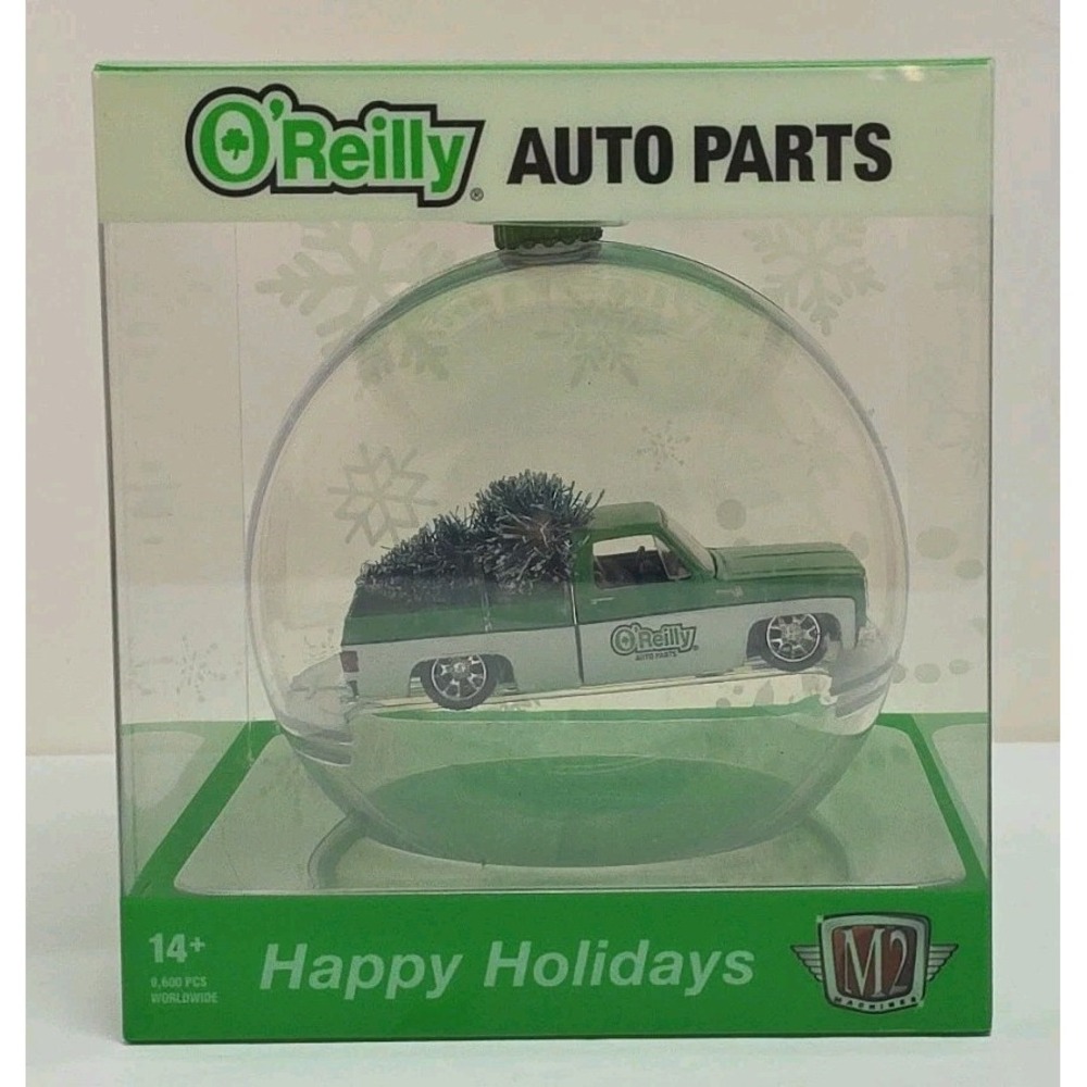 NEW 2025 M2 O'Reilly Auto Parts Chevrolet 1979 Silverado Truck Ornament